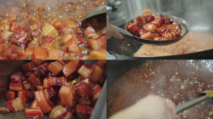 炖肉烹饪大锅肉