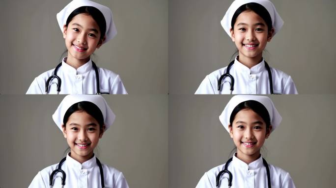 小小护士的微笑