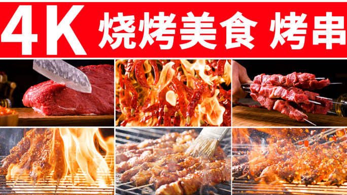 烧烤美食 烤串