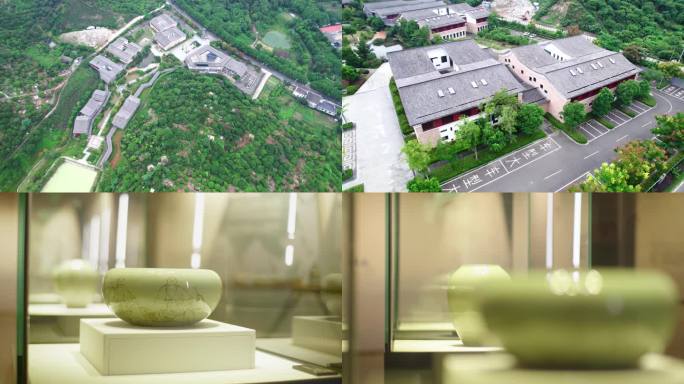 越窑青瓷博览园4K素材