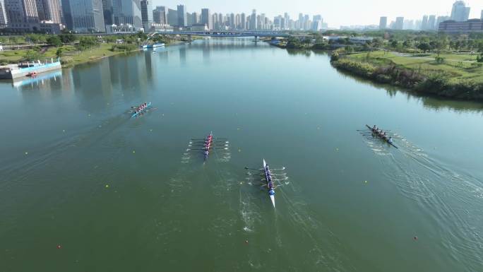 珠海横琴赛艇公园赛艇比赛