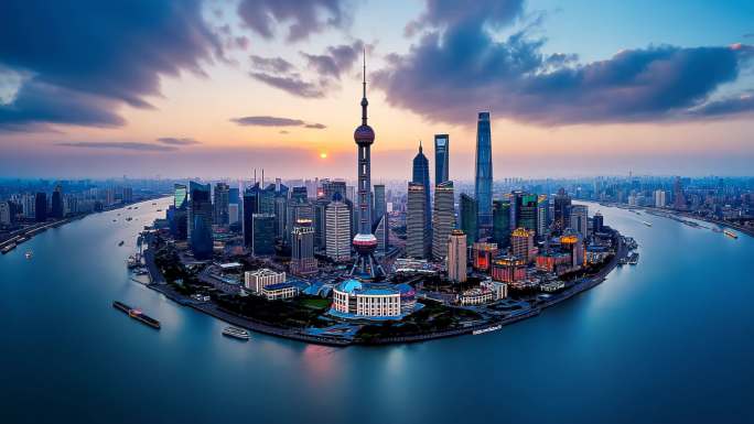上海东方明珠外滩陆家嘴城市宣传片