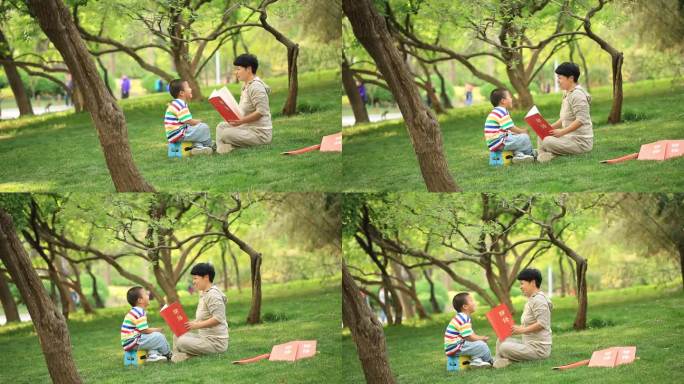 泉城公园看书读书阅读22