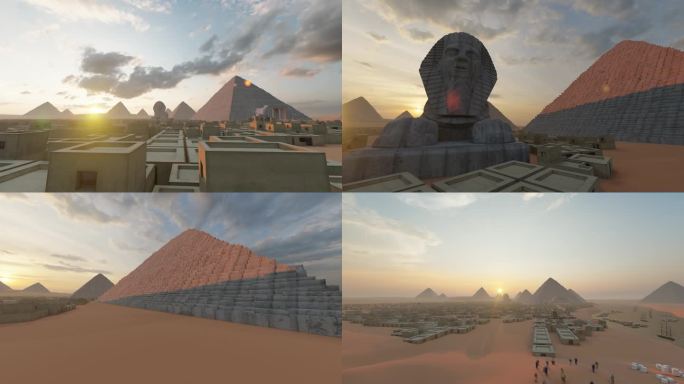 古埃及胡夫金字塔