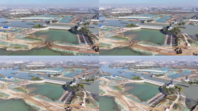 淮河入海水道二期工程进入主体施工高峰期