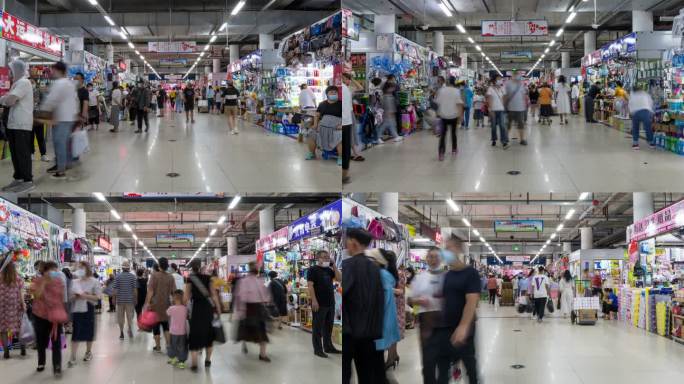 小商品批发市场推进延时