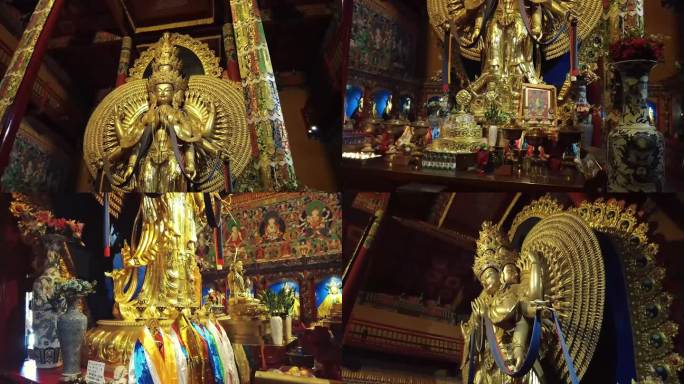 金身千手观音 内蒙古大召寺