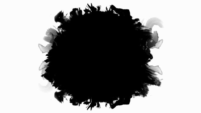 黑白水墨晕染特效素材 (99)