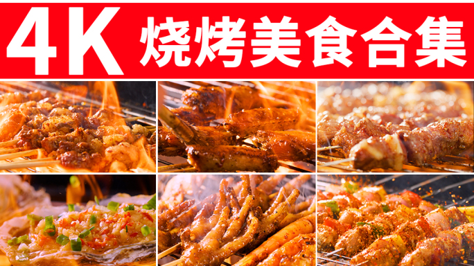 烧烤美食 烤串