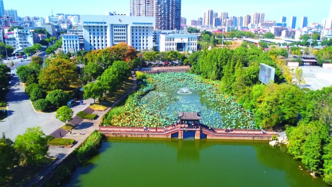 黄冈遗爱湖