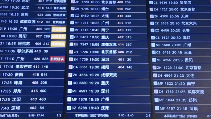 机场飞机候机登机机场人流