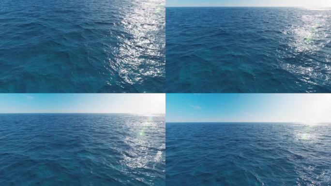 贴着海面飞行