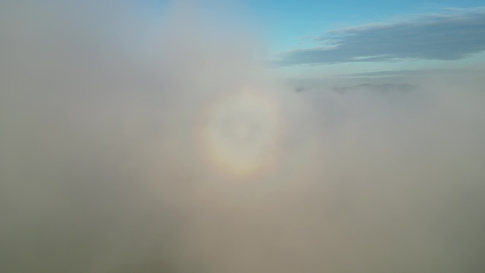 曙光   佛光日出