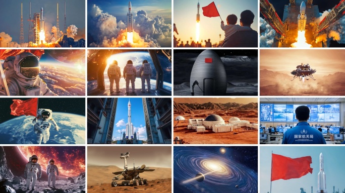 中国火箭发射中国航天嫦娥六号中国空间站