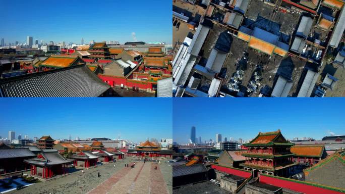 沈阳故宫、沈阳历史、沈阳雪景、沈阳冬季