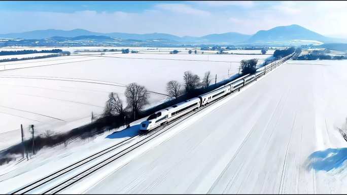 冬季大雪大国重器国之重器恶劣天气