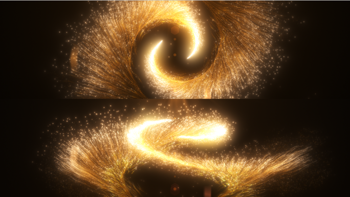 唯美粒子线条生长背景