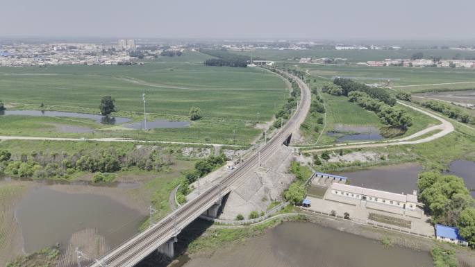 佳木斯松花江铁路大桥