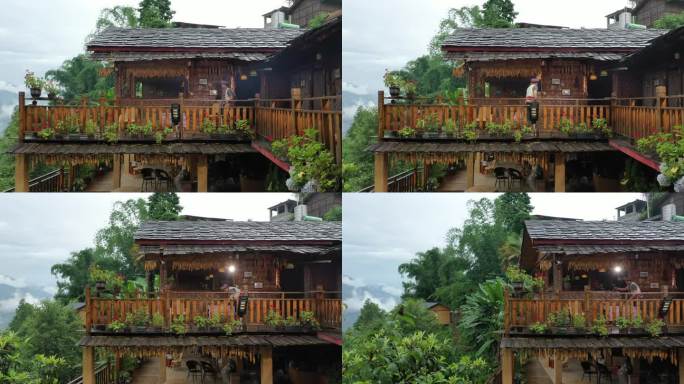 怒族小院老姆登