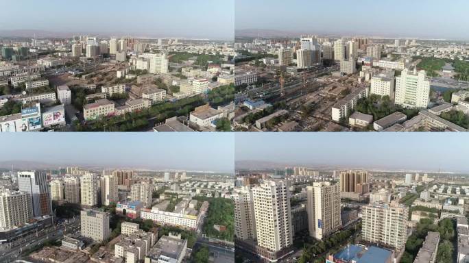 吐鲁番高昌区航拍