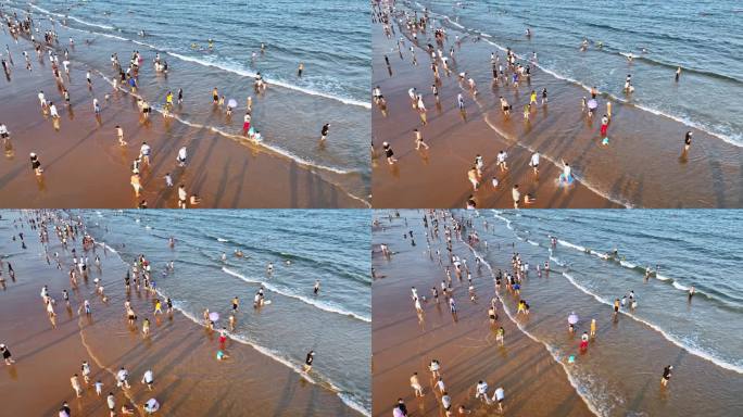 青岛金沙滩海水浴场