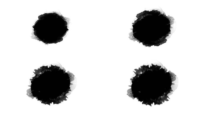 黑白水墨晕染特效素材 (137)