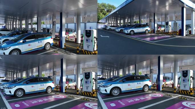 深圳福田莲花山超级充电站9