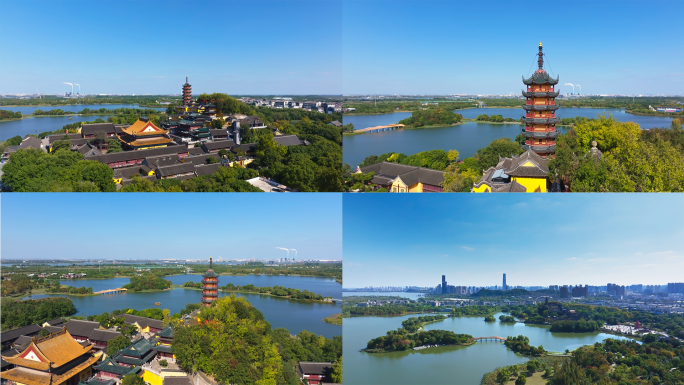 镇江金山寺航拍