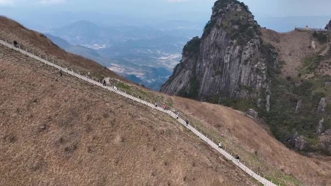 4K航拍江西省萍乡武功山风景名胜区合集2