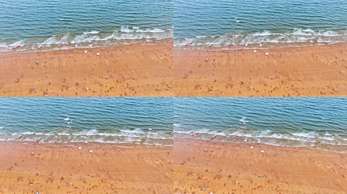 青岛金沙滩海水浴场