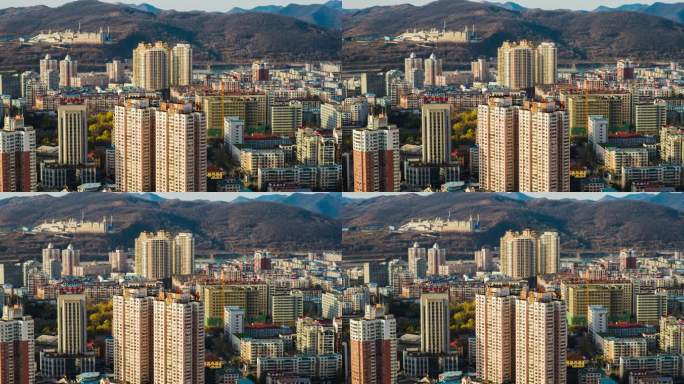 【高清8K】本溪城市航拍