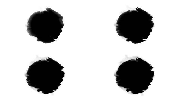 黑白水墨晕染特效素材 (114)