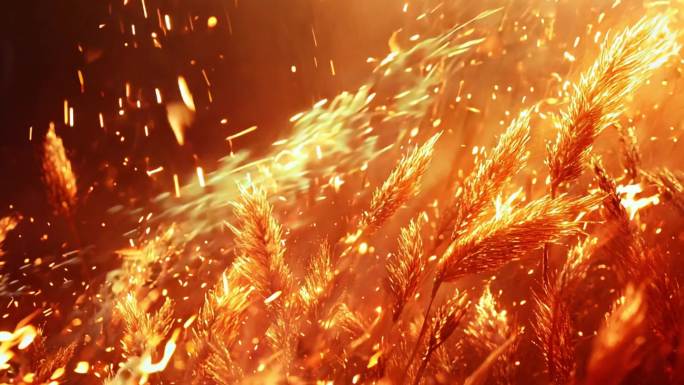 农业 农田麦田麦地小麦麦穗麦浪农民艺术节