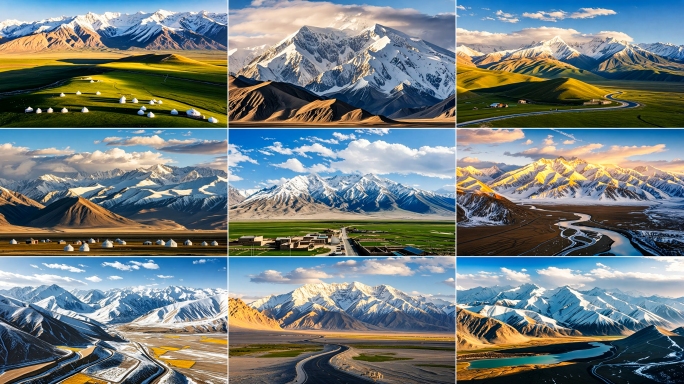 新疆喀什帕米尔高原风光