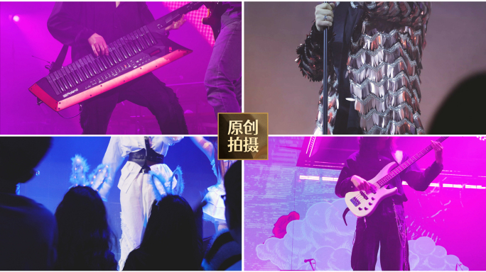 音乐节/人群欢呼/酒吧蹦迪/乐队演唱会