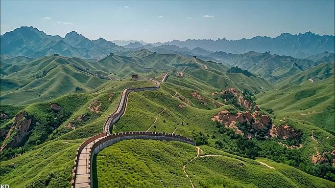 中国祖国大好河山自然风景风光航拍美丽中国