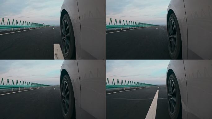 车辆行驶在高速公路