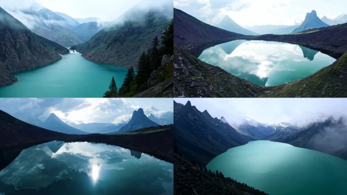 中国长白山天池的神秘湖水