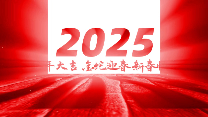 2025年终总结年度回顾创意片头4K