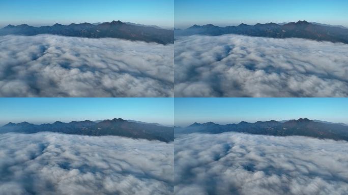 【正版素材】安徽霍山大别山云海0248