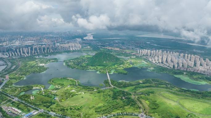 【济南】4K华山风景区