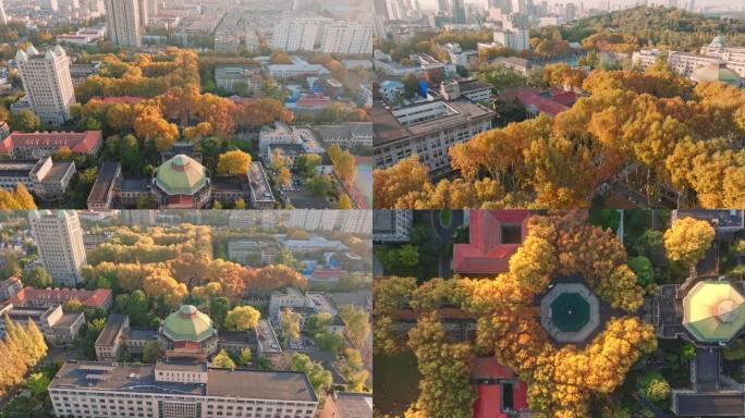 东南大学2024最新秋景航拍【4K】