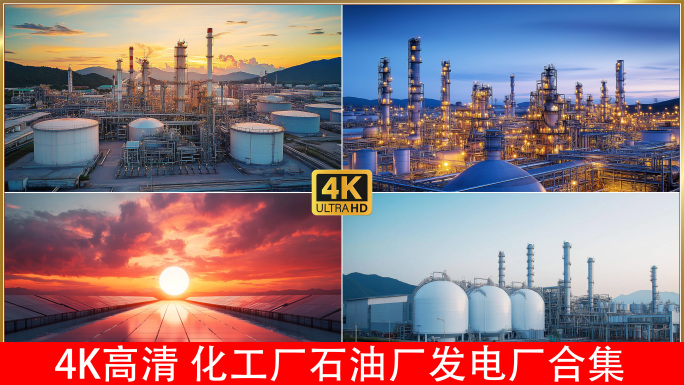 化工厂炼油厂发电厂天然气能源石油电网炼钢