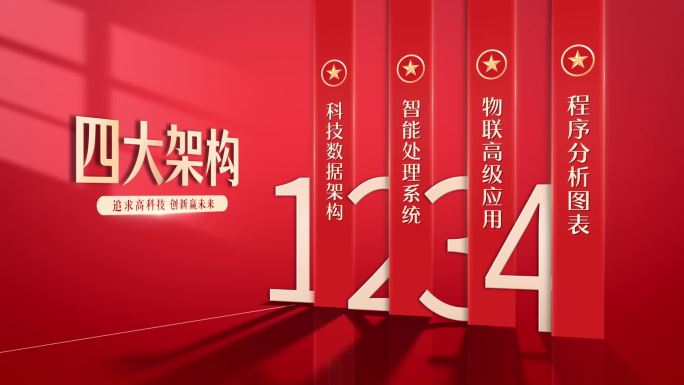 2K党政红色简洁干净分类 文字