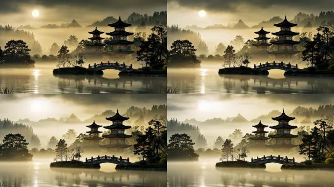 江南水乡意境唯美风景【4K】