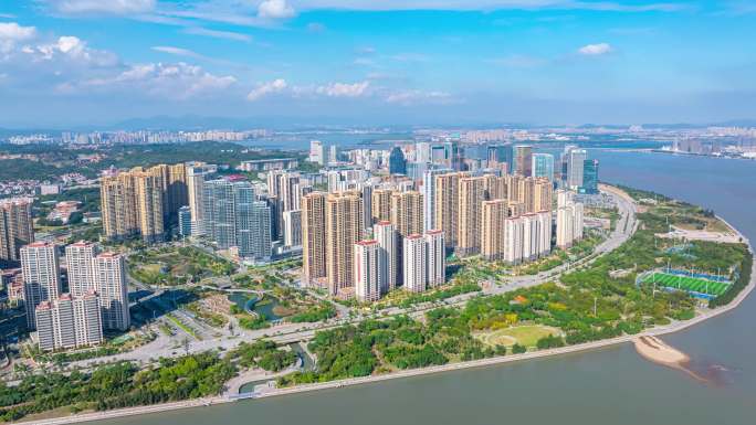 泉州东海大景航拍延时