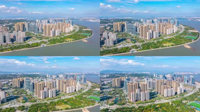 泉州东海大景航拍延时