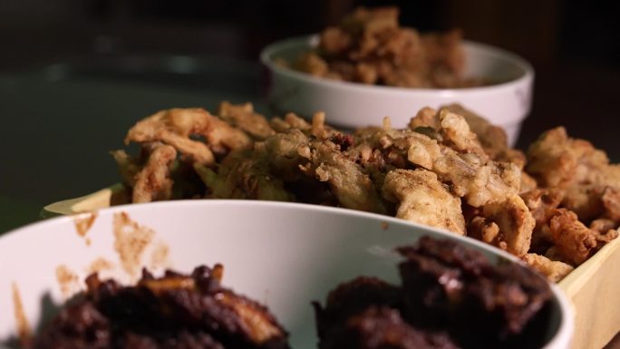 椒盐蘑菇 美食 做饭 炒菜 美食教程