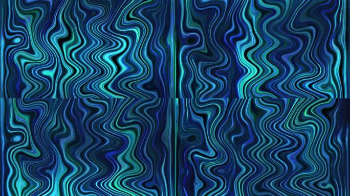 动态移动的彩色液态大理石抽象背景。彩色大理石液体波浪背景。