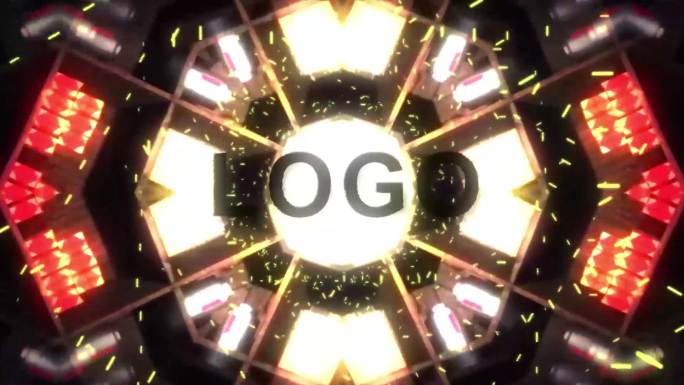 绚丽唯美时尚LOGO万花筒25套AE工程